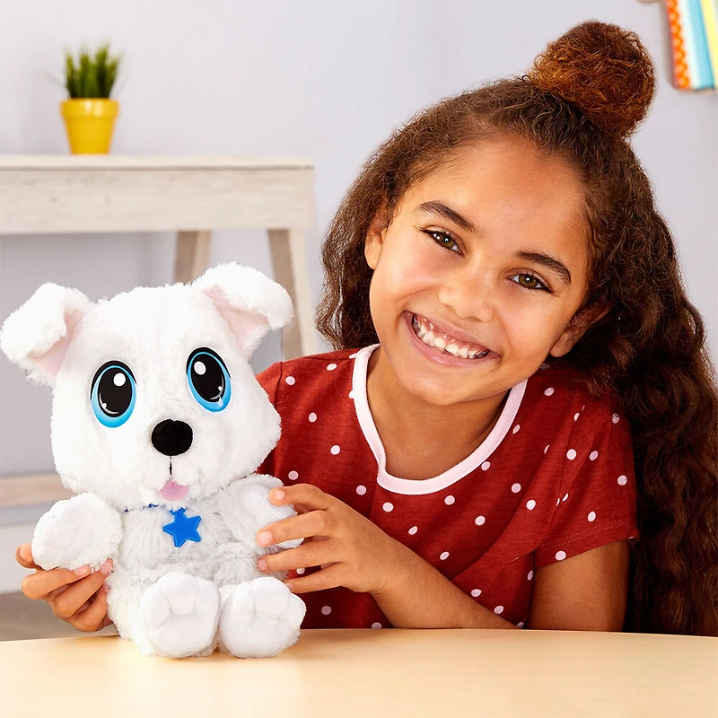 Rescue Tales Cuddly Pup Maltese Soft Plush Pet Toy