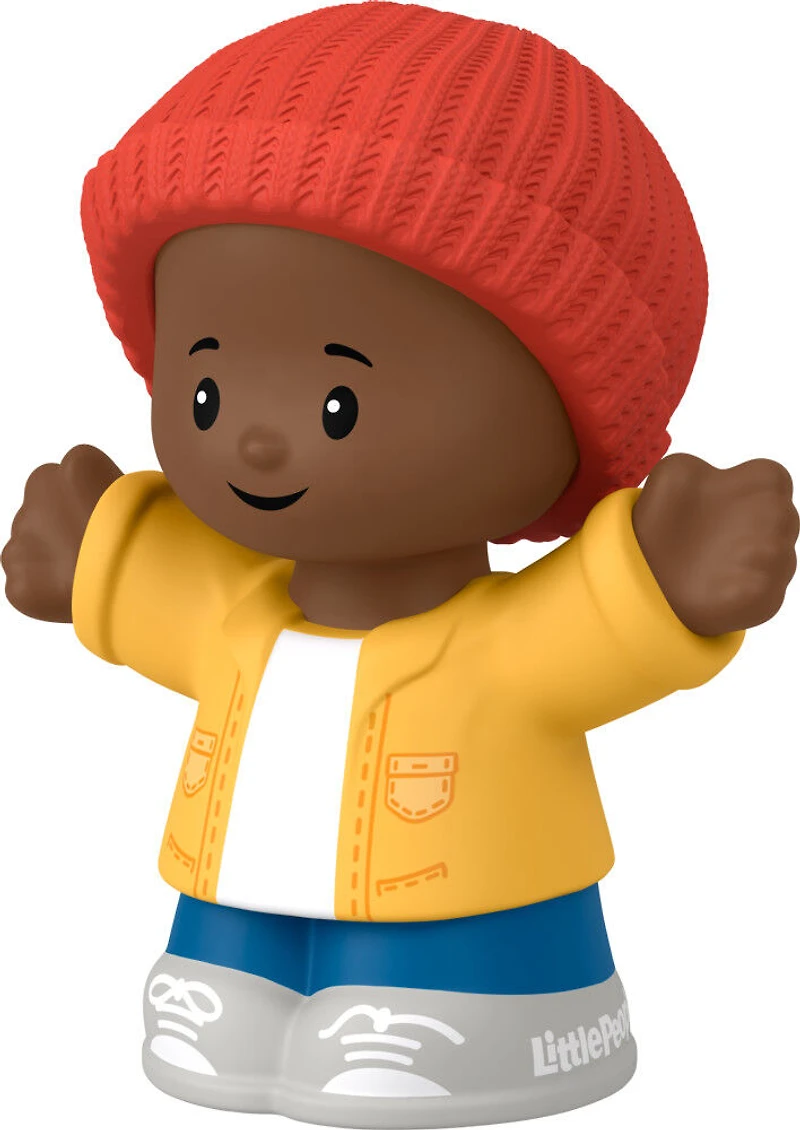Fisher-Price Little People Kid in Beanie Hat Figure pour les tout-petits et les enfants d'âge préscolaire