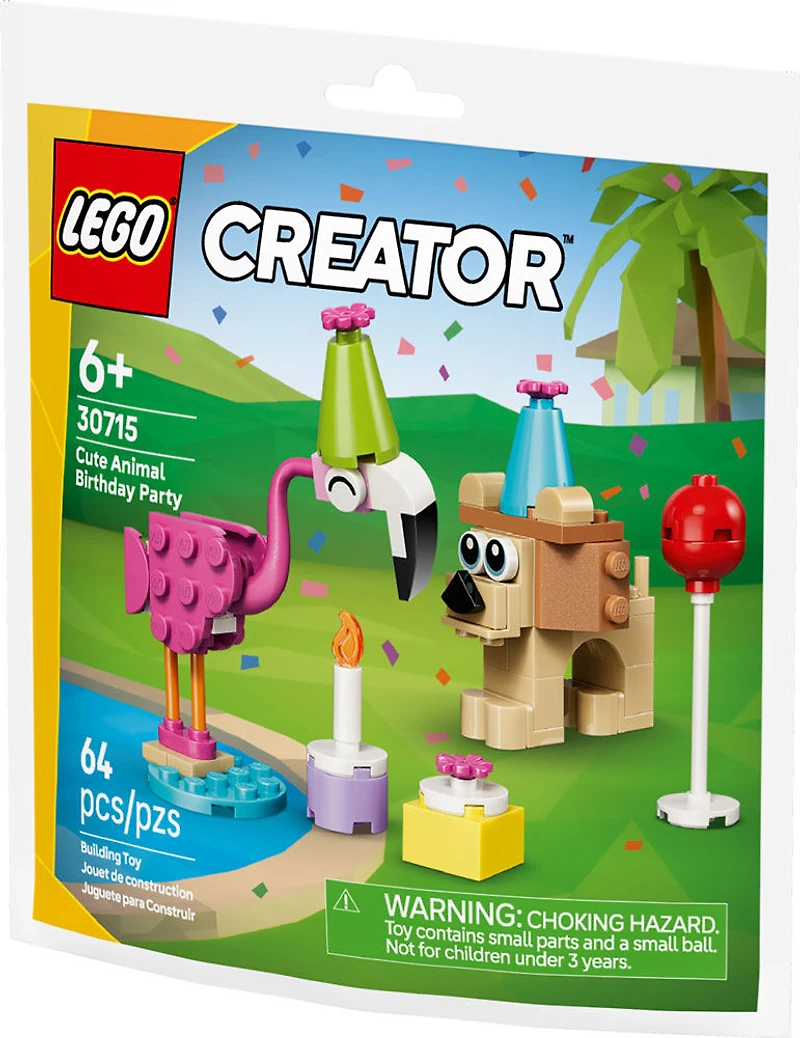 LEGO Creator La fête d'anniversaire des animaux mignons 30715