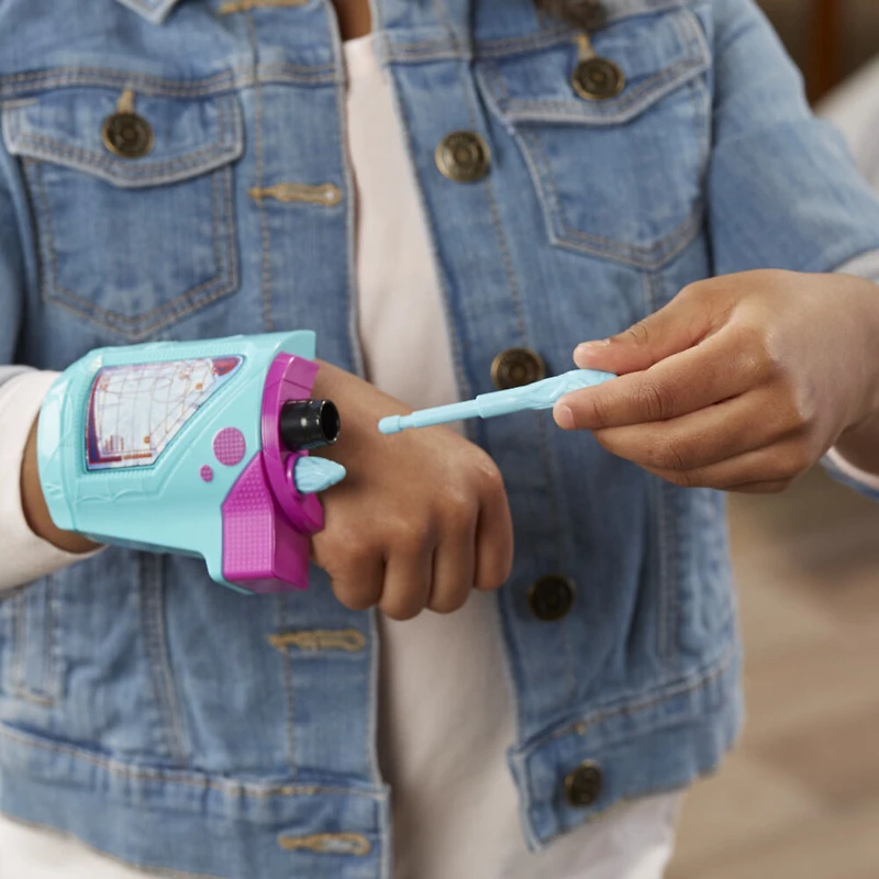 Marvel Spider-Man : Across the Spider-Verse, Lanceur Web-Shot avec masque Spider-Gwen, article de déguisement