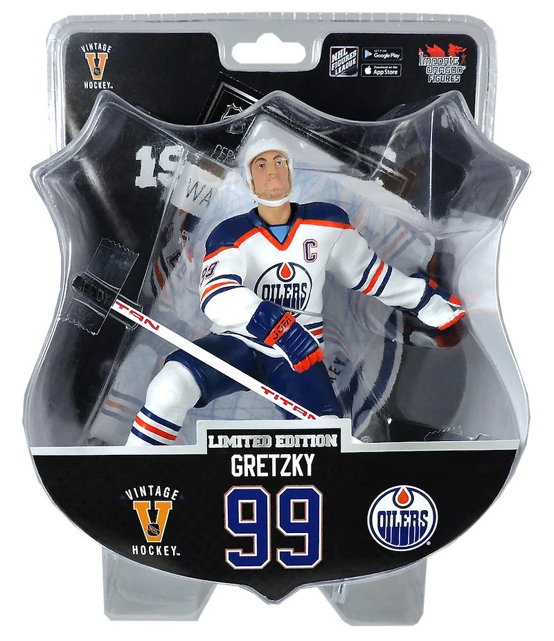 Wayne Gretzky Oilers Edmonton LNH Légende Figurine 6" - Édition limitée.