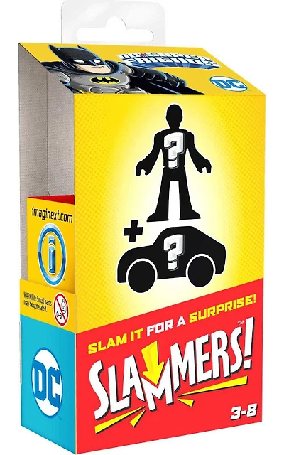 Imaginext - DC Super Friends - Slammers - Batmobile et figurine mystère