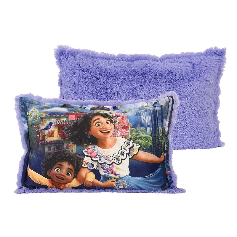 Disney Encanto Jumbo Funky Fur Pillow, 20" x 30"