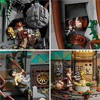 LEGO Indiana Jones Le temple de l'idole dorée 77015 Ensemble de construction (1 545 pièces)