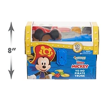 Malle de Pirate Disney Junior Mickey Mouse Funhouse Yo-Ho, Déguisement et Jeu en Faisant Semblant