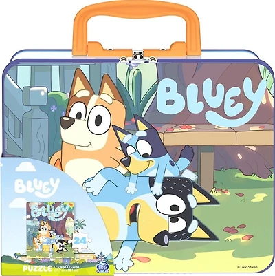 Bluey Lunch Tin 24pc Puzzle