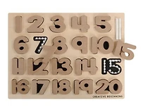 Puzzle de chiffres avec base de tableau - Creative Beginning
