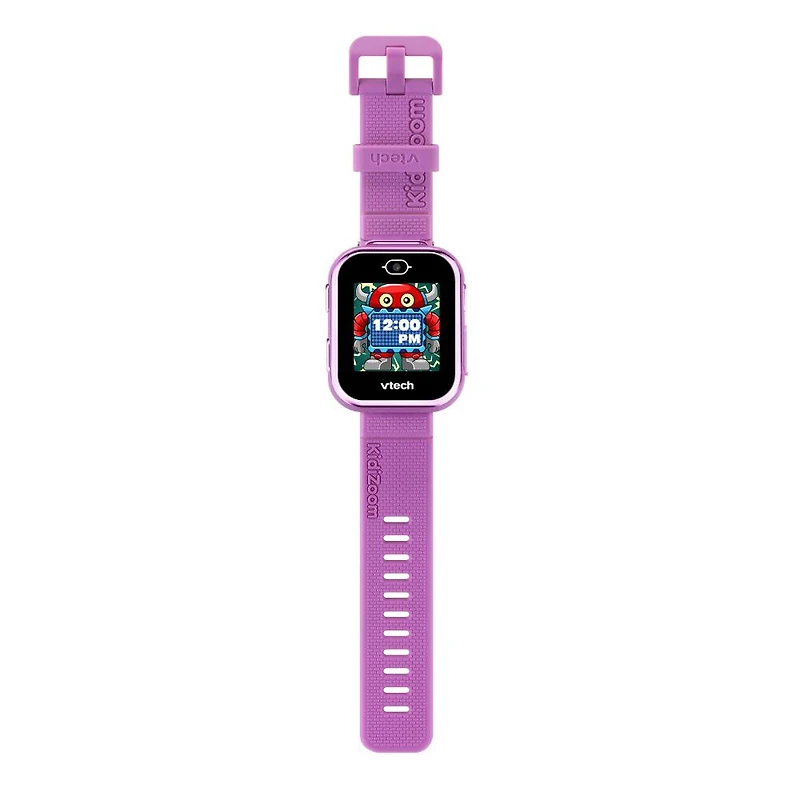 VTech KidiZoom Smartwatch DX3 avec deux appareils photo, lumière à DEL et flash, jumelage sécurisé des montres, effets photo et vidéo, jeux, podomètre, résistant aux éclaboussures