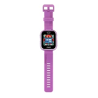 VTech KidiZoom Smartwatch DX3 avec deux appareils photo, lumière à DEL et flash, jumelage sécurisé des montres, effets photo et vidéo, jeux, podomètre, résistant aux éclaboussures