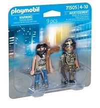 Playmobil - Duo Policier et bandit