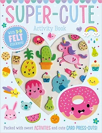 Felt Stickers Super Cute - English Edition