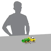 John Deere Build-A-Buddy - Tracteur Bonnie Scoop Avec Un Chariot, Une Vache Et Un Tournevis