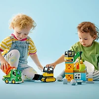 LEGO DUPLO Town Construction Site 10990 Building Toy Set (61 Pieces)