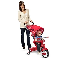 Radio Flyer - Tricycle de luxe 4-en-1 “Promenade 'N Trike” - Rouge - Notre exclusivité