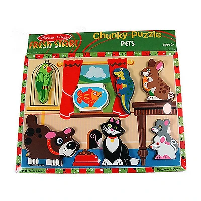 Melissa & Doug - Chunky Puzzle - Pets