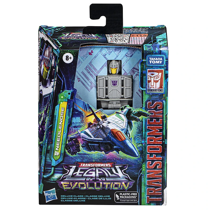 Transformers Legacy Evolution, figurine Needlenose de 14 cm, classe Deluxe