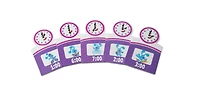 Les indices de Blue et vous ! Horloge magnétique en bois Tickety Tock