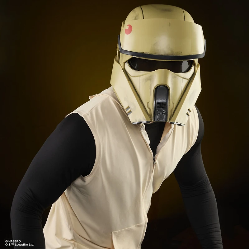 Star Wars The Black Series, casque électronique premium Shoretrooper, cosplay pour adultes