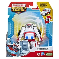Transformers Rescue Bots Academy, figurine convertible Autobot Ratchet de 11 cm, pour enfants