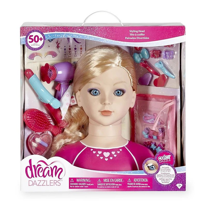 Dream Dazzlers Color Dazzle Styling Head Set - Blonde