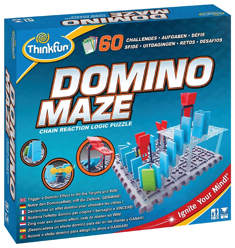 Thinkfun - Labyrinthe de dominos - Édition anglaise