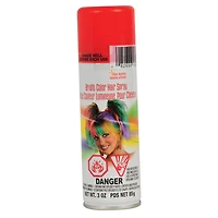 Laque fluorescent pour les cheveux - rouge