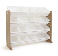 Toy Organizer with 16 Bins, Natural