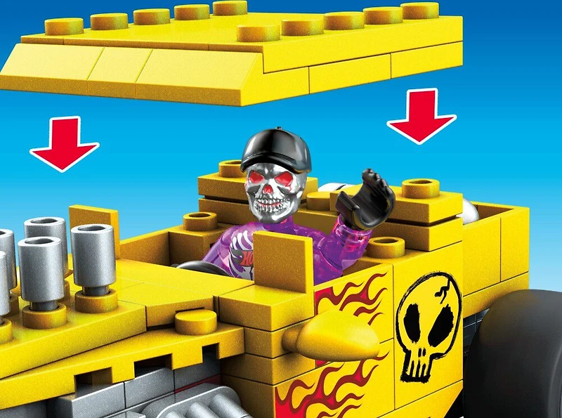 Mega Construx- Hot Wheels - Bone Shaker