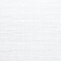 Perlimpinpin-Drap contour en mousseline-Blanc