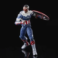 Marvel Legends Series Captain America, pack de 2 figurines Steve Rogers et Sam Wilson