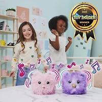 What the Fluff, Purr 'n Fluff, Surprise Reveal Interactive Toy Pet