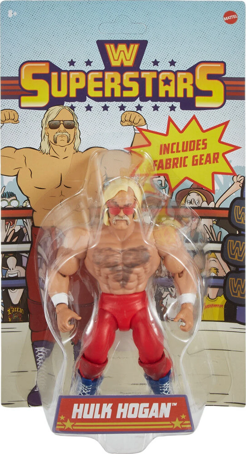 WWE Superstars Figurine articulée et accessoires Hulk Hogan