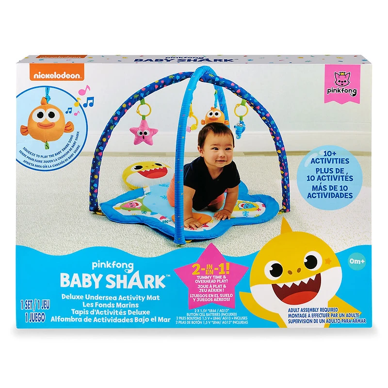 Tapis d'activité de luxe Baby Shark