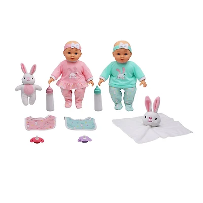 You & Me-14" Twins Baby Set