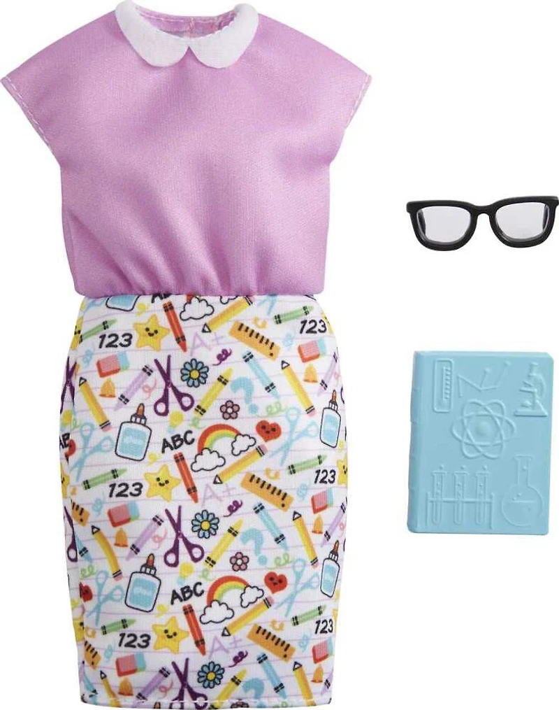 Barbie- Coffret Tenue, vêtements de carrière, 1 tenue et accessoires