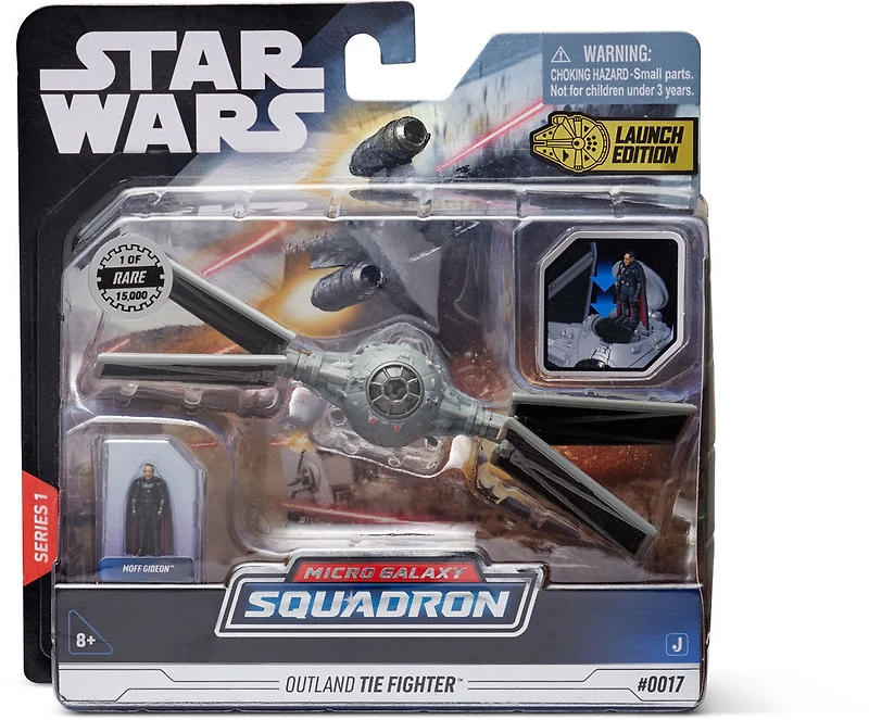 Escadron Micro Galaxie de Star Wars - Classe chasseur stellaire - chasseur TIE Outland