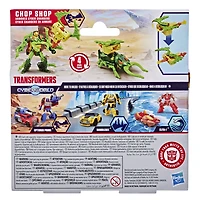 Transformers CYBERWORLD Armored Cyber Changers Chop Shop Action Figure