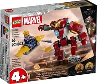 LEGO Marvel Le Hulkbuster d'Iron Man contre Thanos 76263 Ensemble de jeu de construction (66 pièces)