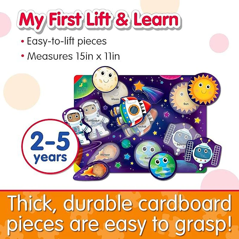 My First Lift & Learn Space - English Edition