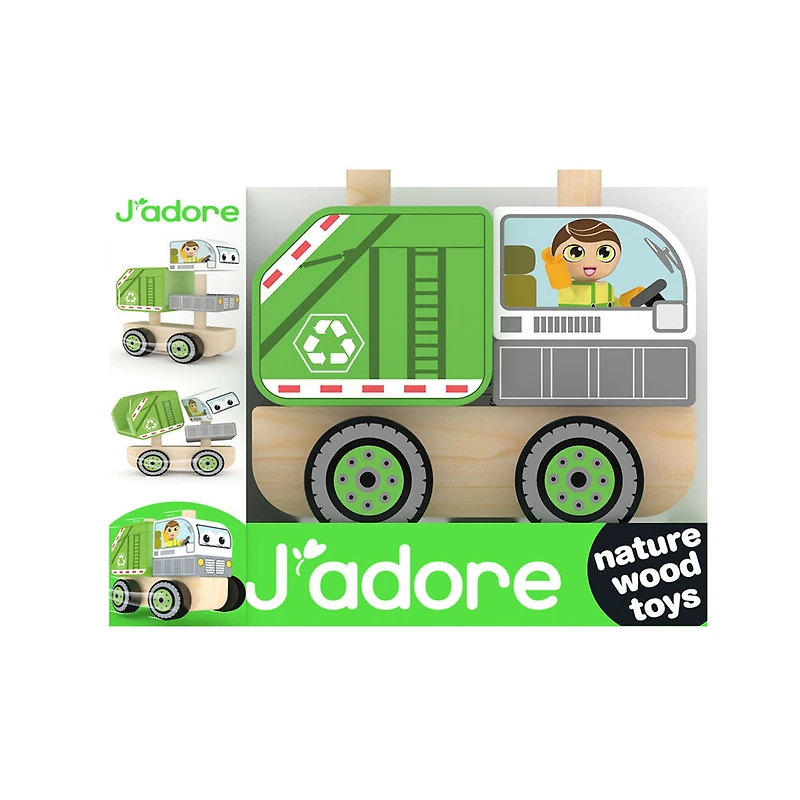 J'Adore Camion Poubelle A Empiler