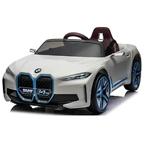 KidsVip 12V Licensed BMW i4 W/ RC- White
