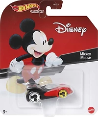 Hot Wheels Mickey Mouse Character Car, Collectible 1:64 Scale Toy Car Inspired by Popular Disney Entertainment