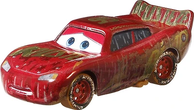 Disney Pixar Cars Muddy Rusteze Racing Center Lightning McQueen Vehicle