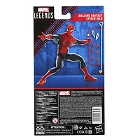 Marvel Legends Series Spider-Man 60th Anniversary Amazing Fantasy Spider-Man 6-inch Classic Comics Action Figures, 9 Accessories