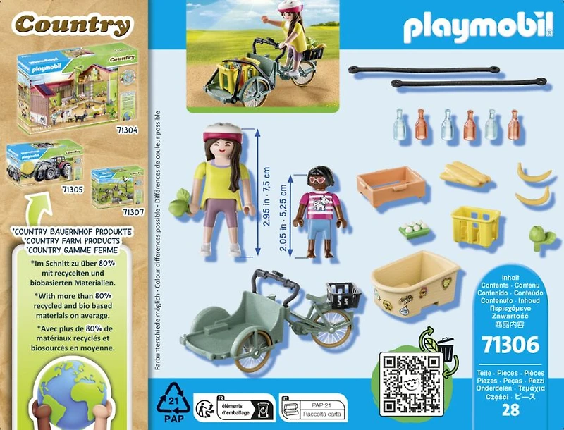 Playmobil - Farmers Cargo Bike