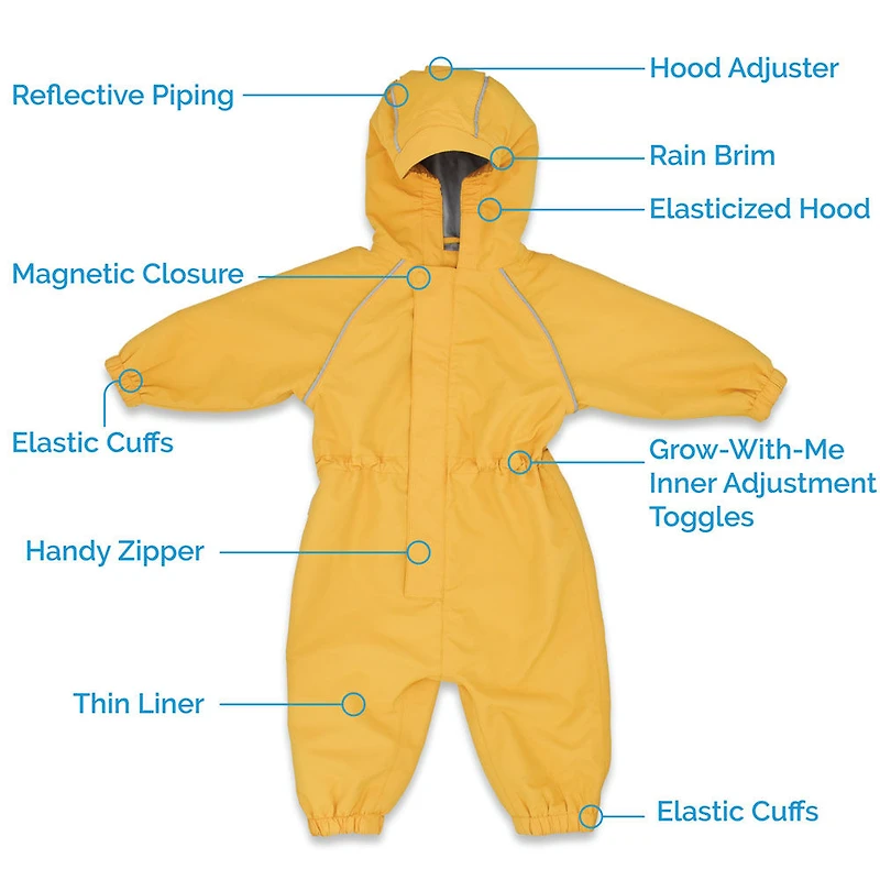 Combinaisons de Pluie Légères pour Enfants | Gros Camions