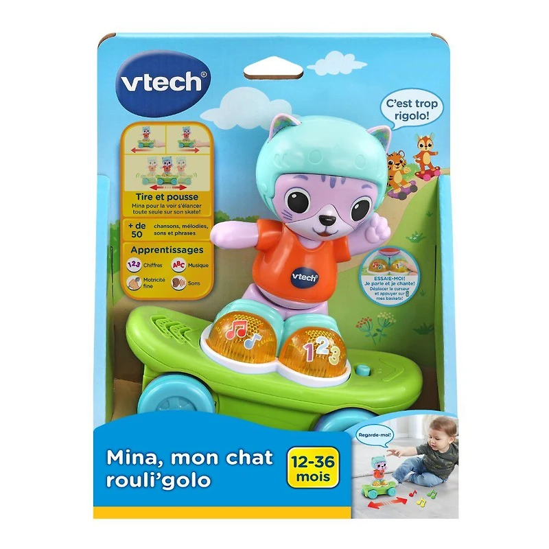 VTech Mina, mon chat rouli' golo