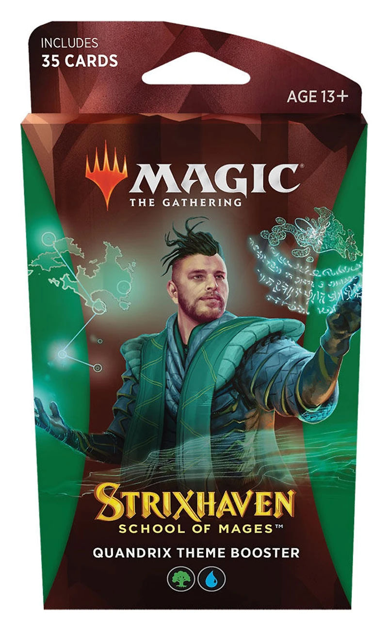 Magic the Gathering "Strixhaven: School of Mages" Theme Booster Sleeve - English Edition