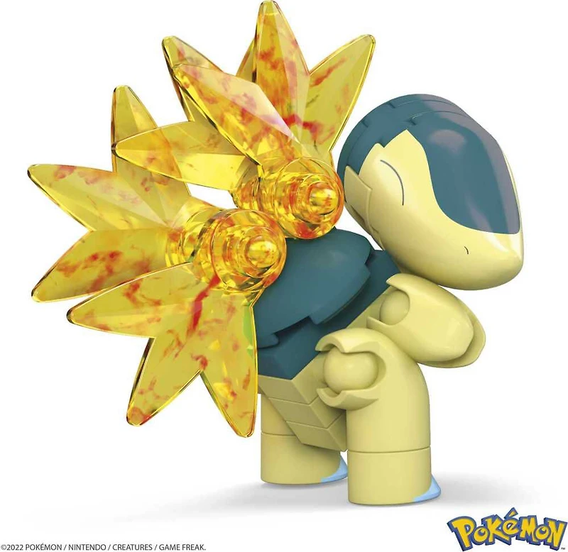 Coffret de construction Héricendre Pokémon MEGA avec 28 pièces et Pokéball