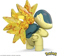 Coffret de construction Héricendre Pokémon MEGA avec 28 pièces et Pokéball